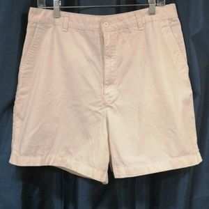 White high waisted shorts